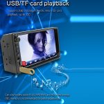 B700C HD 7 Zoll Universal-MP5-Player fürs Auto mit kabelgebundenem Carplay, unterstützt FM, Bluetooth und TF-Karte – Bild 7