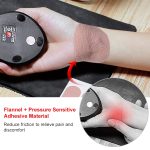 4 Stück flanellfreie Aufkleber, multifunktional, schweißabsorbierend, atmungsaktiv, verschleißfest, Fersenschutz, Größe: 7,5 x 4,8 cm – Bild 5