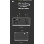 T20 320x240 400 Lumen tragbarer Heimkino-LED-HD-Digitalprojektor, normale Version, US Plug, Basic Version – Bild 8