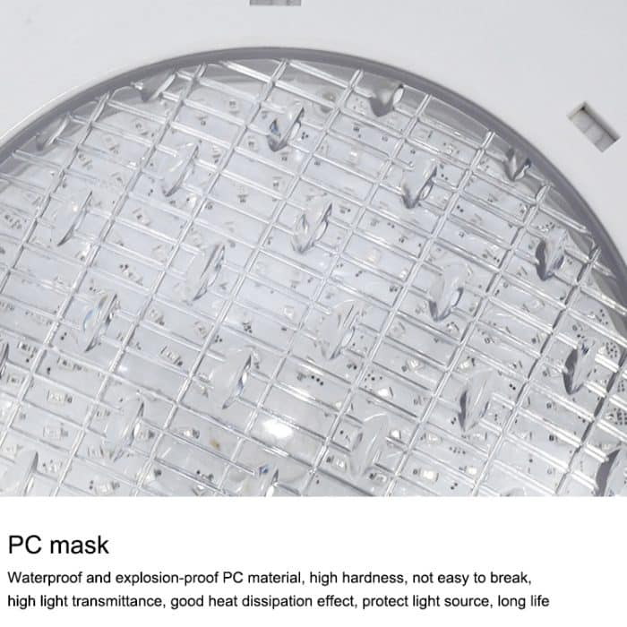 ABS-Kunststoff-Schwimmbad-Wandleuchte, Unterwasserlicht, 6W, 9W, 12W, 18W, 24W, 12x3W, 18x3W – Bild 5