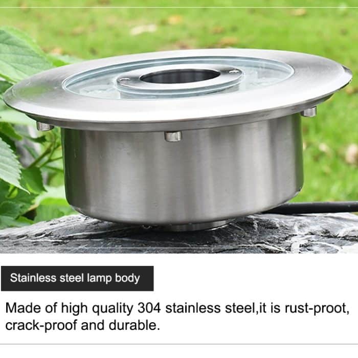 Landschaft Bunter Farbwechselring LED Aluminiumlegierung Unterwasserbrunnenlicht, 6W, 9W, 12W, 18W, 24W – Bild 4