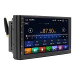 S-072A 7-Zoll-IPS-Bildschirm-Car-Android-Player GPS-Navigations-Bluetooth-Touch-Radio, Support Mirror Link & FM & WiFi & Lenkradsteuerung