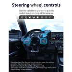 S-072A 7-Zoll-IPS-Bildschirm-Car-Android-Player GPS-Navigations-Bluetooth-Touch-Radio, Support Mirror Link & FM & WiFi & Lenkradsteuerung – Bild 6