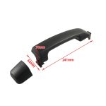 Auto mattierter Außentürgriff 69210-0C010 ohne Loch für Toyota Tundra 2007–2020, A6752-02 – Bild 4