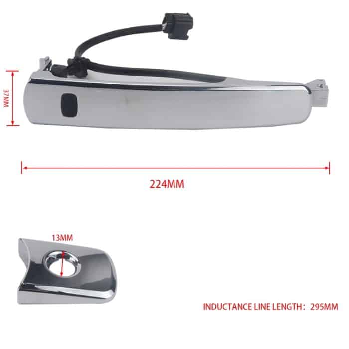 A6798 Autotürgriff 80645-CA000 / 80640-CA012 für Nissan – Bild 7