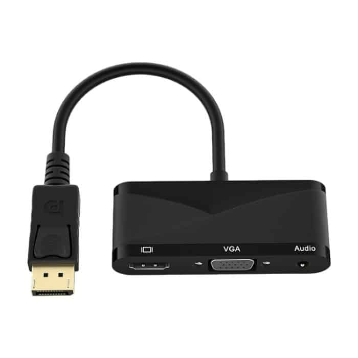 D45 3-in-1-HDMI-auf-HDMI-+VGA-+3,5-Audio-Konverterkabel, D45 – Bild 2