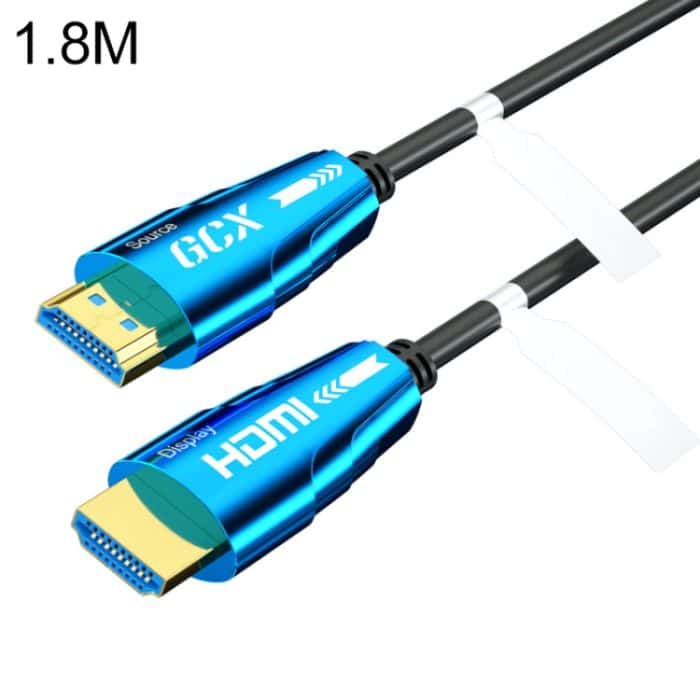 HDMI 2.0-Stecker auf HDMI 2.0-Stecker, aktives optisches 4K-HD-Kabel, 1.8m(Blue), 3m(Blue), 5m(Blue), 10m(Blue), 15m(Blue), 20m(Blue), 30m(Blue), 50m(Blue), 100m(Blue) – Bild 1