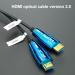 HDMI 2.0-Stecker auf HDMI 2.0-Stecker, aktives optisches 4K-HD-Kabel, 1.8m(Blue), 3m(Blue), 5m(Blue), 10m(Blue), 15m(Blue), 20m(Blue), 30m(Blue), 50m(Blue), 100m(Blue) – Bild 2