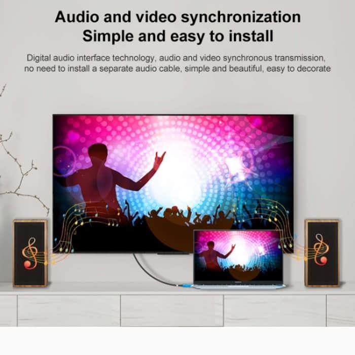 HDMI 2.0-Stecker auf HDMI 2.0-Stecker, aktives optisches 4K-HD-Kabel, 1.8m(Blue), 3m(Blue), 5m(Blue), 10m(Blue), 15m(Blue), 20m(Blue), 30m(Blue), 50m(Blue), 100m(Blue) – Bild 7