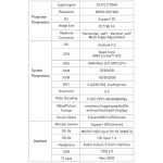 P11 854x480 DLP Smart Projektor mit Infrarot-Fernbedienung, Android 9.0, 4GB+32GB,, EU Plug, US Plug, UK Plug, AU Plug – Bild 4