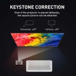 P11 854x480 DLP Smart Projektor mit Infrarot-Fernbedienung, Android 9.0, 4GB+32GB,, EU Plug, US Plug, UK Plug, AU Plug – Bild 6