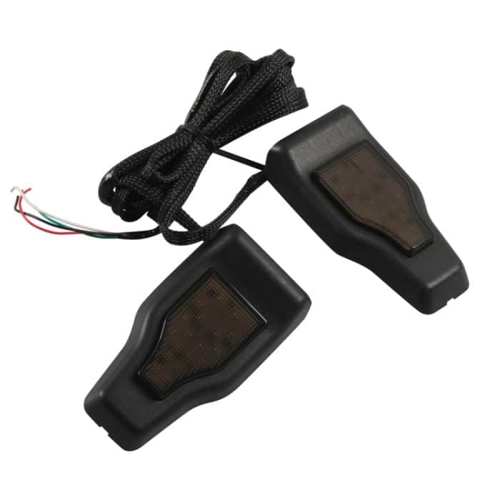 Auto-Hecktür-Fensterglas-Scharnierabdeckung mit LED-Bremslicht für Jeep Wrangler JL 2018–2020, A6768 – Bild 1