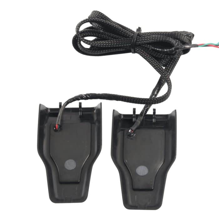 Auto-Hecktür-Fensterglas-Scharnierabdeckung mit LED-Bremslicht für Jeep Wrangler JL 2018–2020, A6768 – Bild 4