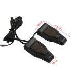 Auto-Hecktür-Fensterglas-Scharnierabdeckung mit LED-Bremslicht für Jeep Wrangler JL 2018–2020, A6768 – Bild 5