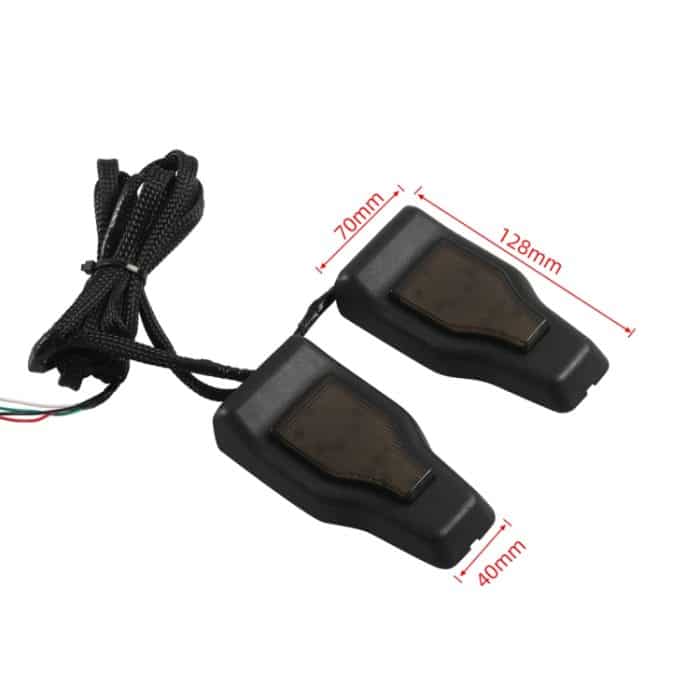 Auto-Hecktür-Fensterglas-Scharnierabdeckung mit LED-Bremslicht für Jeep Wrangler JL 2018–2020, A6768 – Bild 5