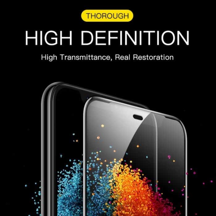 25 Stück AG Matte Frosted Full Cover Tempered Glass Film, For iPhone 13 mini (25pcs), For iPhone 16e / 13 / 13 Pro  (25pcs), For iPhone 13 Pro Max (25pcs) – Bild 4