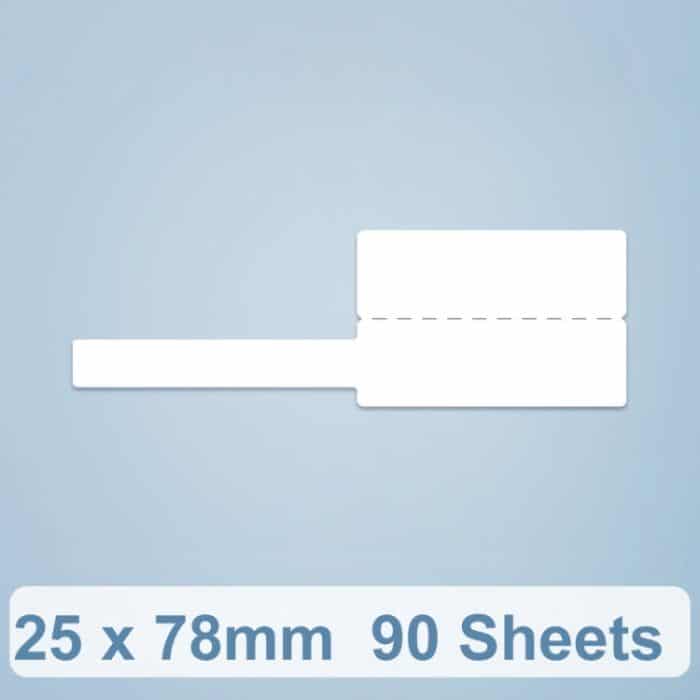 EDA002449701A.jpg Thermoetiketten-Datenkabel-Sortierungsaufkleber für NiiMbot D101 / D11, 25 x 78mm 90 Sheets White, 25 x 78mm 90 Sheets Red, 25 x 78mm 90 Sheets Yellow – Bild 1