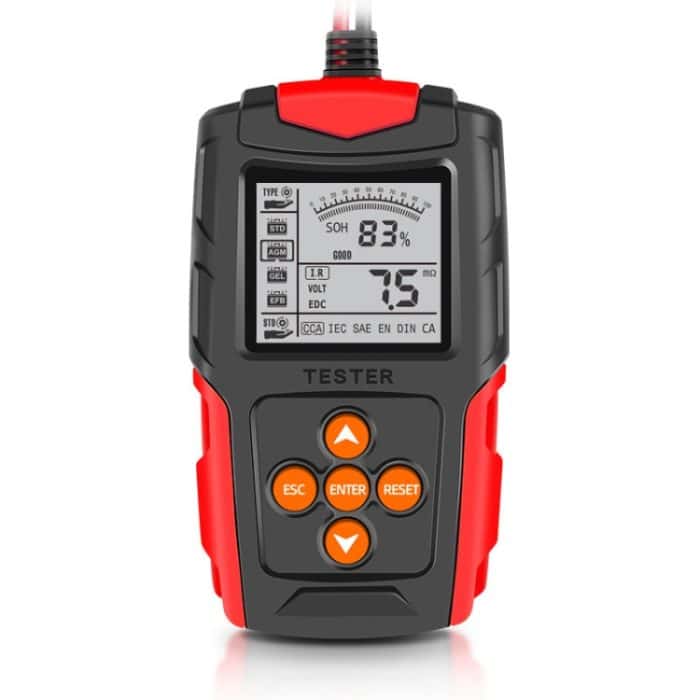 FOXSUR FBT200 12V / 24V Autobatterietester, FBT200 – Bild 4