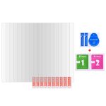 50 Stück 0,26 mm 9H 2,5D gehärtete Glasfolie, For Deck Game Console (50 PCS) – Bild 2