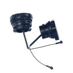 2 Stück Kettensägenöl-Ölkappe-Abdeckung für STIHL FS100 FS110 MS200 MS210 MS230 MS250 – Bild 2