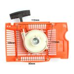 Kettensägen-Start-Zug-Plattenanordnung für Husqvarna 181 281 288 – Bild 3