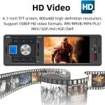 M-60 4,0-Zoll-Touchscreen-Car Radio-Empfänger Bluetooth MP5-Player mit Fernbedienung – Bild 4