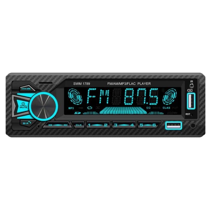 SWM-1789 Car Radio Receiver Bluetooth 5.1 MP3-Player mit Fernbedienung – Bild 1