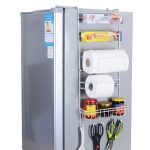 Mehrschichtiges Kühlschrank-Lagerregal, Seitenregal, Seitenwandhalter, Multifunktions-Küchenorganisator, Haushalt, Multifunctional Rack, Sun Flower Rack