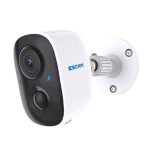ESCAM G14 Wiederaufladbare 1080P Full HD AI Erkennung Infrarot Nachtsicht WiFi-Kamera