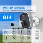 ESCAM G14 Wiederaufladbare 1080P Full HD AI Erkennung Infrarot Nachtsicht WiFi-Kamera – Bild 2