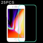 25 Stück leuchtende, bruchsichere Airbag-Hartglasfolie, For iPhone 8 Plus/7 Plus/6 Plus/6s Plus(25 PCS)