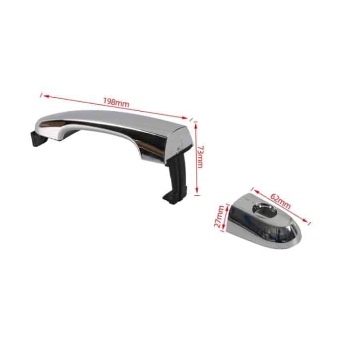 A6849-01 Auto Vorderer Links-Tür-Außengriff mit Loch 82651-2P010 für Kia Sorento 2011-2015 – Bild 6