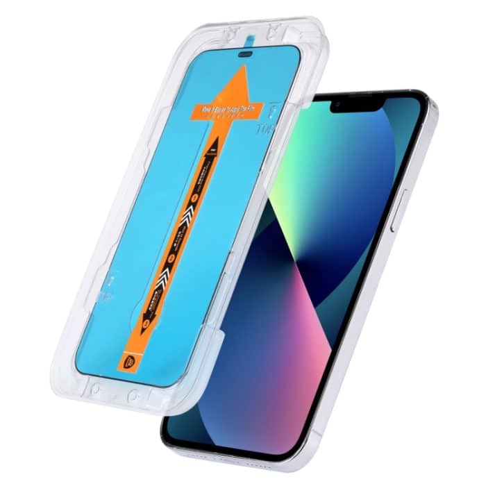 EDA002824301.jpg Schnell anzubringende, staubdichte, antistatische Hartglasfolie, For iPhone 13 mini (1 PC), For iPhone 16e / 13 / 13 Pro (1 PC), For iPhone 13 Pro Max (1 PC), For iPhone 12 mini(1 PC), For iPhone 12 / 12 Pro(1 PC), For iPhone 12 Pro Max(1 PC)... – Bild 1