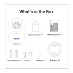 ESCAM QF005 3MP Indoor HD WiFi Schwenk-Neige-Kamera, unterstützt Bewegungserkennung / Zwei-Wege-Audio / Nachtsicht, QF005 – Bild 9