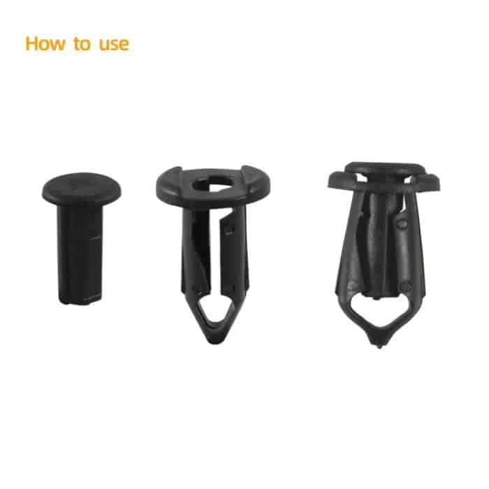 35-in-1-Befestigungssatz für Motorhaube, Kotflügel und Stoßstange für Infiniti G35 Limousine 2003–2008, A6854 – Bild 5