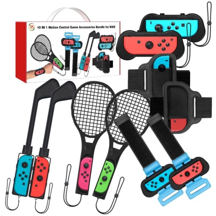 Jys Jys-NS215 10 in 1 somatosensorischen Sportzubehör für Nintendo Switch – Bild 1