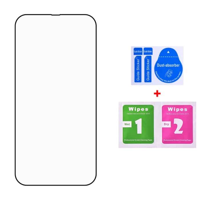 Vollständig geklebte gehärtete Glasfolie, For iPhone 14 (1 PC), For iPhone 14 Pro (1 PC), For iPhone 14 Plus (1 PC), For iPhone 14 Pro Max (1 PC) – Bild 2