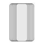 25 Stück Vollkleber-Displayschutzfolie aus gehärtetem Glas, For iPhone 14 (25pcs), For iPhone 14 Pro (25 PCS), For iPhone 14 Plus (25 PCS), For iPhone 14 Pro Max (25 PCS) – Bild 2