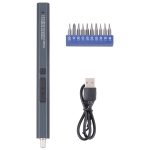 Wiederaufladbarer Akku-Elektroschraubendreher-Satz mit Typ-C-Anschluss, 12 in 1, 33 in 1, 49 in 1