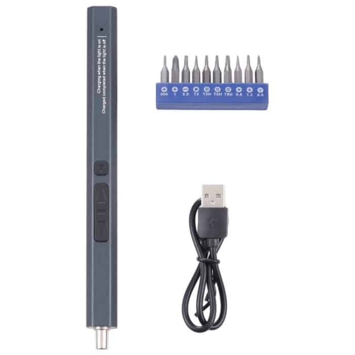 EDA003083701.jpg Wiederaufladbarer Akku-Elektroschraubendreher-Satz mit Typ-C-Anschluss, 12 in 1, 33 in 1, 49 in 1 – Bild 1