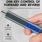 Wiederaufladbarer Akku-Elektroschraubendreher-Satz mit Typ-C-Anschluss, 12 in 1, 33 in 1, 49 in 1 – Bild 4