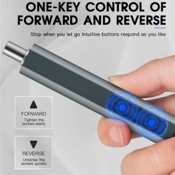 Wiederaufladbarer Akku-Elektroschraubendreher-Satz mit Typ-C-Anschluss, 12 in 1, 33 in 1, 49 in 1 – Bild 4