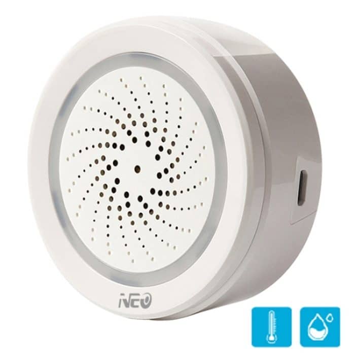 EDA0030941.jpg NEO-NAS-AB02WT WiFI USB-Sirenenalarm mit Temperatur- und Feuchtigkeitssensor – Bild 1