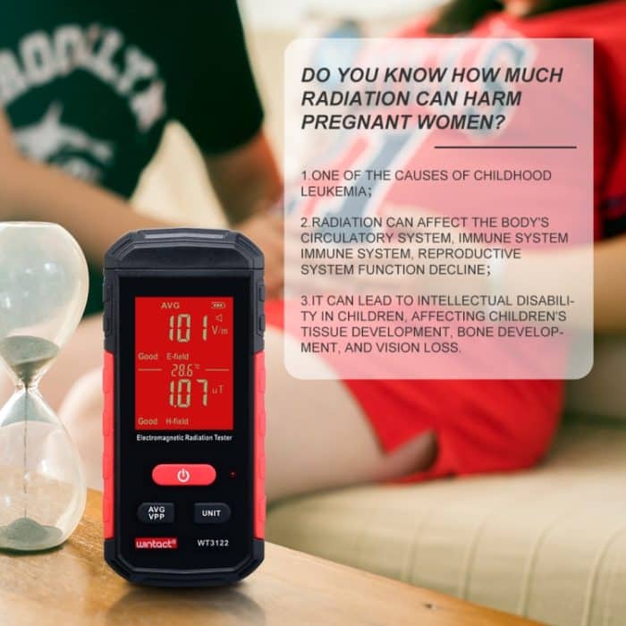 Wintact WT3122 Haushalte elektromagnetische Strahlentester – Bild 5