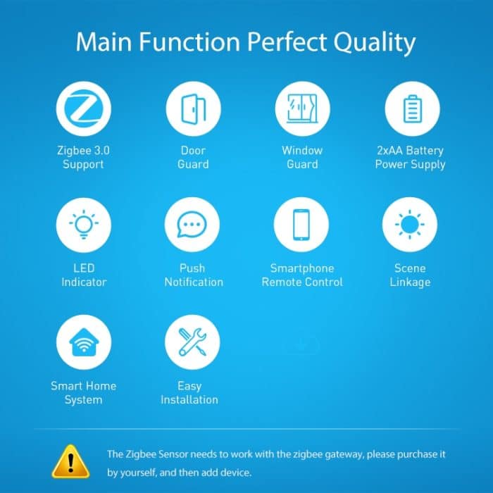 NEO NAS-DS05B Zigbee-Türsensor & Fenstersensor – Bild 3