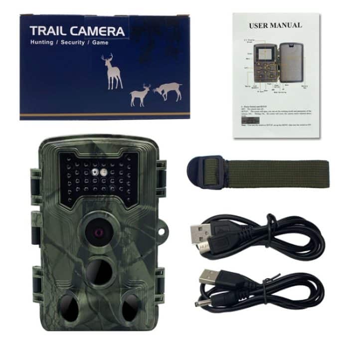 PR1000 2 Zoll LCD -Bildschirm Infrarot Nachtsicht Bewegung Wildlife Hunting Trail Kamera – Bild 2