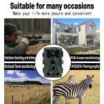 PR1000 2 Zoll LCD -Bildschirm Infrarot Nachtsicht Bewegung Wildlife Hunting Trail Kamera – Bild 7