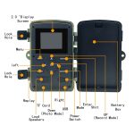 PR3000 2 Zoll LCD -Bildschirm Infrarot Nachtsicht Wildlife Hunting Trail Kamera – Bild 4