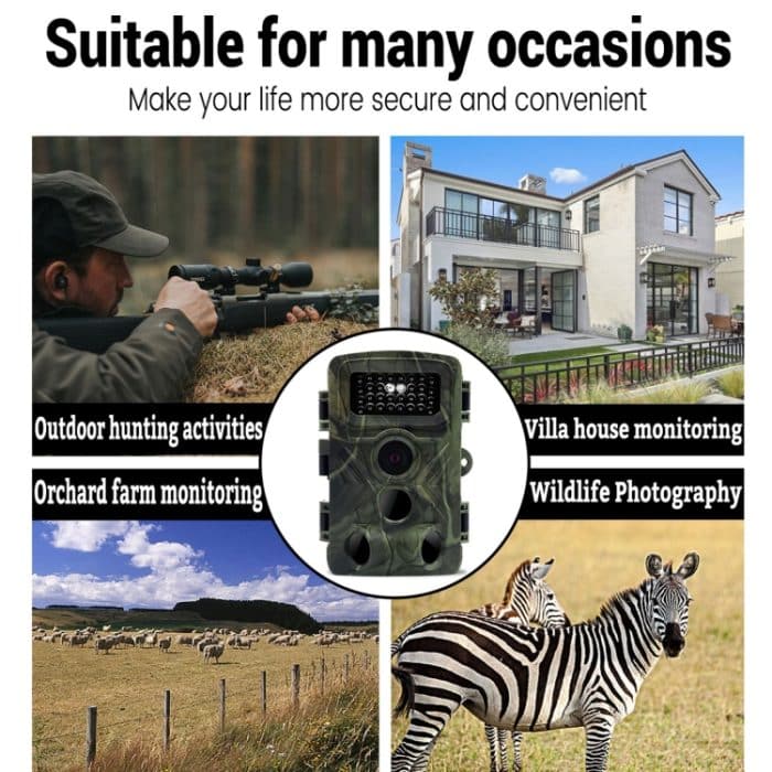 PR3000 2 Zoll LCD -Bildschirm Infrarot Nachtsicht Wildlife Hunting Trail Kamera – Bild 7