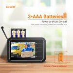 Escam C22 2,4 Zoll Bildschirm Digitaler Türschauer, Nachtsicht, TF -Karte, Fotos und Video aufnehmen – Bild 8